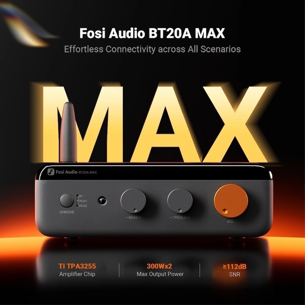 Fosi Audio BT20A MAX 藍牙功率擴大機-細節圖3