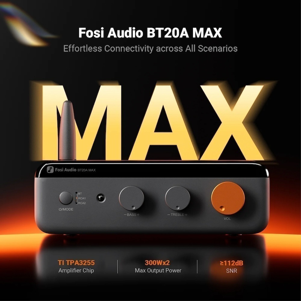 Fosi Audio BT20A MAX 藍牙功率擴大機-細節圖3