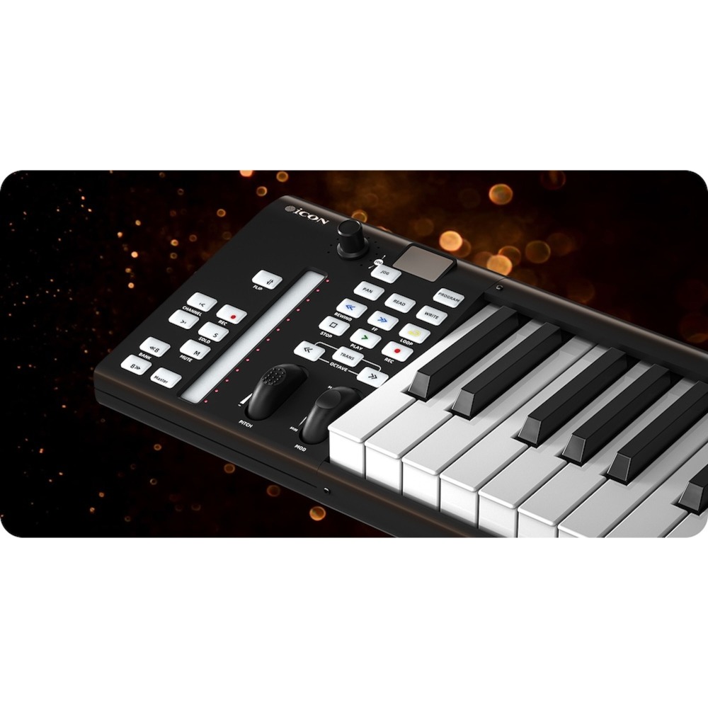 iCON Pro Audio Artist 25X MIDI 鍵盤控制器-細節圖4