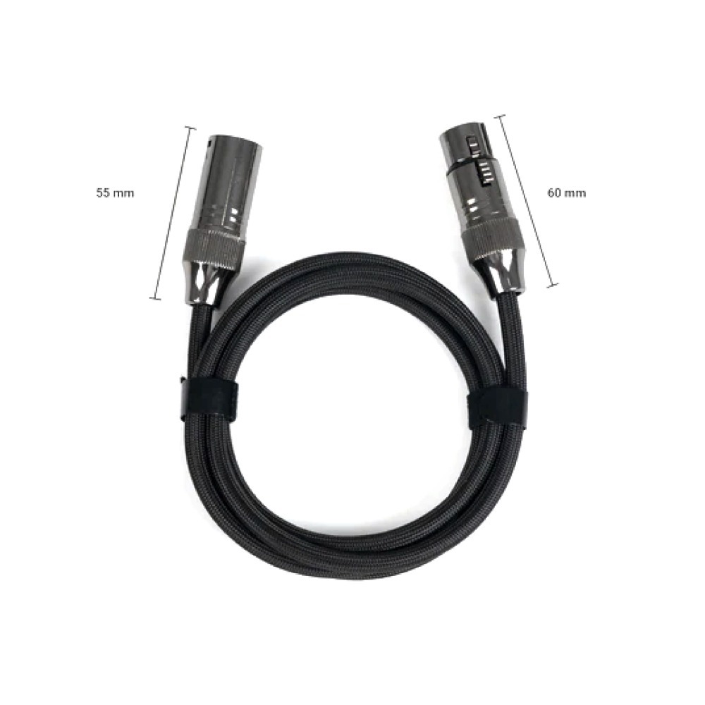 Fosi Audio 原廠 XLR 訊號線 1.2m (一對)-細節圖2