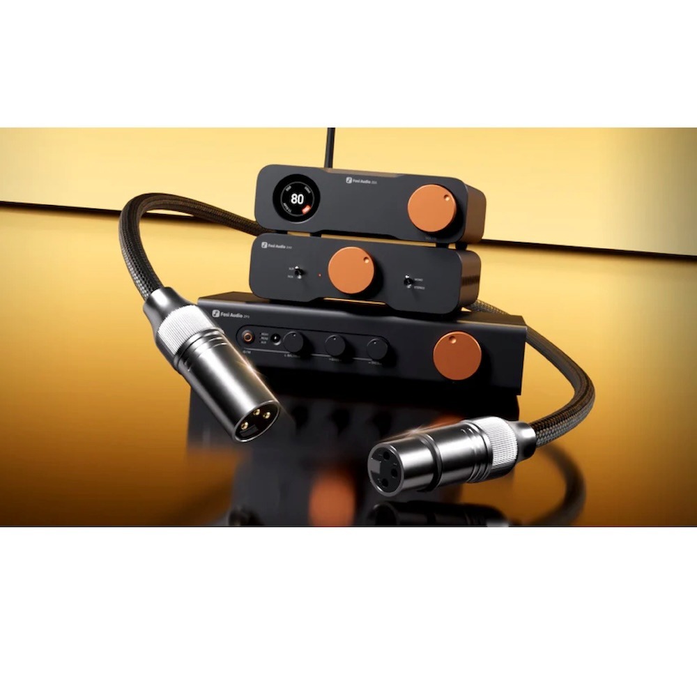 Fosi Audio 原廠 XLR 訊號線 30cm (一對)-細節圖4
