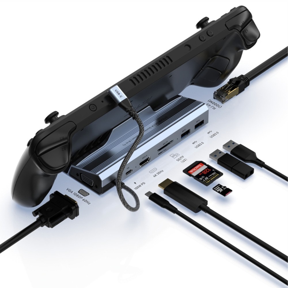noda Steam deck Type-C 八合一擴充基座 (V254)-細節圖7