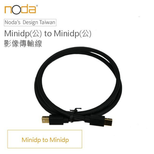 noda MiniDisplayPort to MiniDisplayPort 1米蝦皮店到店免運