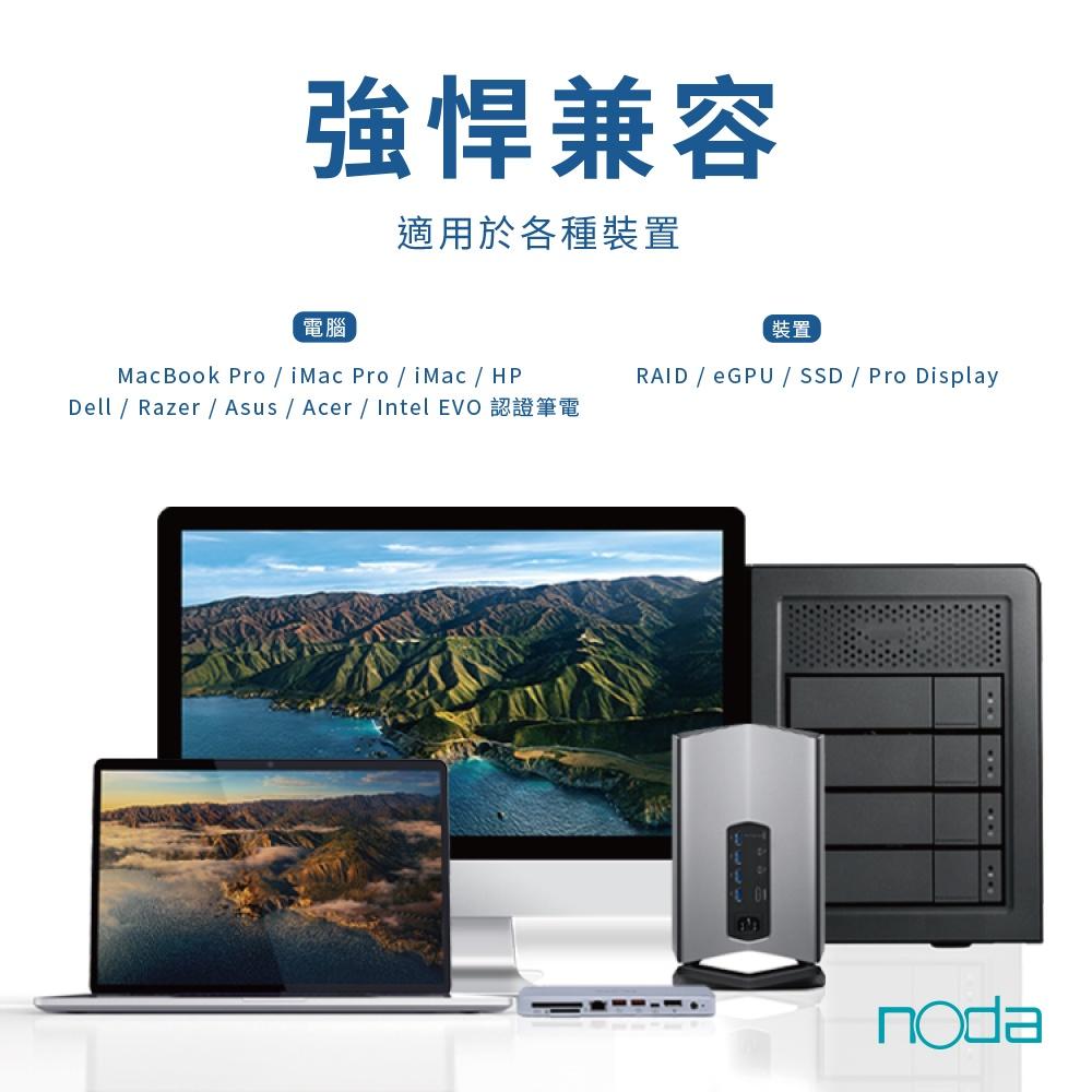 noda Thunderbolt 4 Cable Type-C 傳輸線 40Gbps 支援 UBS4 TB3 三年保固-細節圖7