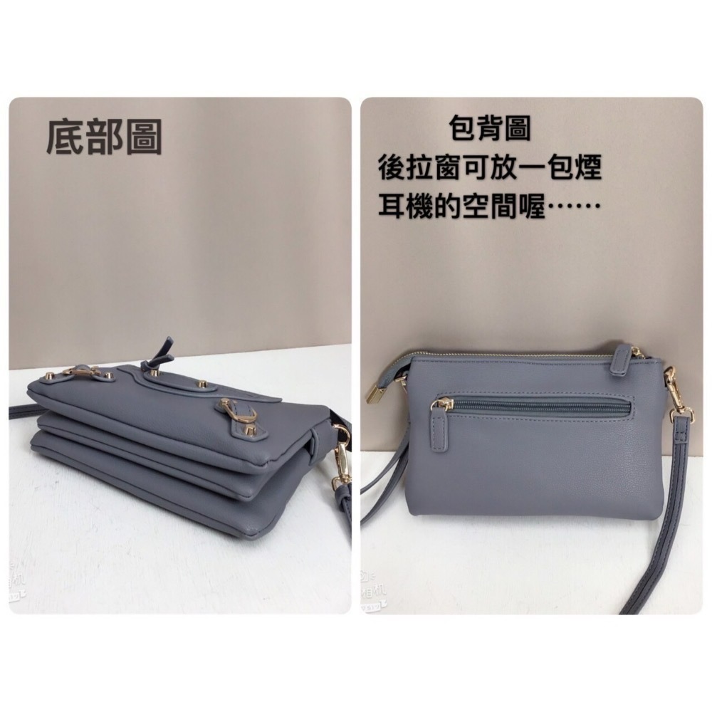 （現貨6色）🎀韓版5層機車包大容量側背包🎀側背包、肩背包、小方包、多層包、手機包、長夾、水桶包-細節圖3