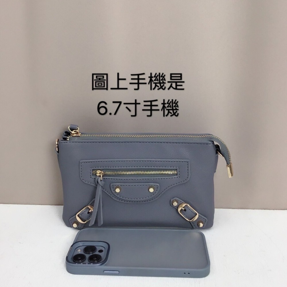 （現貨6色）🎀韓版5層機車包大容量側背包🎀側背包、肩背包、小方包、多層包、手機包、長夾、水桶包-細節圖6