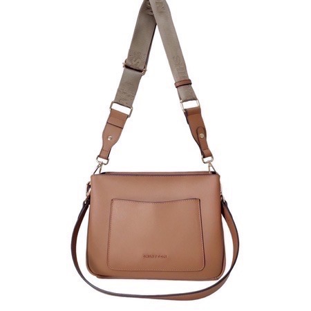 ￼（現貨5色）🎀SHINYTON 復古三層大容量側背包🎀多層包、側背包、手提包、肩背包、附織帶包、大容量側背包-細節圖5