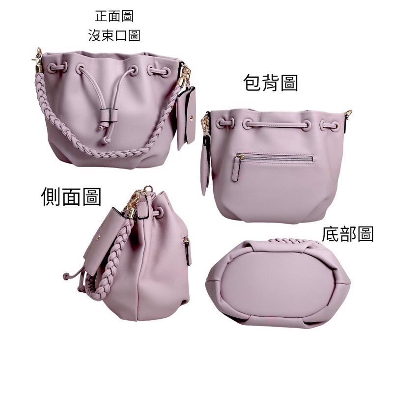 ￼（現貨8色）🎀SHINYTON 球型束口水桶包（附零錢包）🎀全台現貨最多📣📣📣快速出貨🔥側背包、肩背包-細節圖5