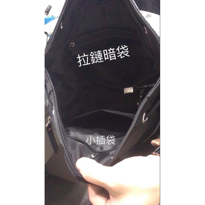 ￼（現貨5色）🎀SHINYTON 厚磅尼龍兩用水桶包🎀手提包、側背包、肩背包、水桶包-細節圖7