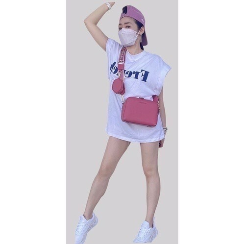 ￼（現貨9色）🎀SHINYTON 馬卡龍相機包（附零錢包）🎀全台現貨最多📣📣📣小方包、側背包、-細節圖4