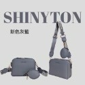 ￼（現貨9色）🎀SHINYTON 馬卡龍相機包（附零錢包）🎀全台現貨最多📣📣📣小方包、側背包、-規格圖9