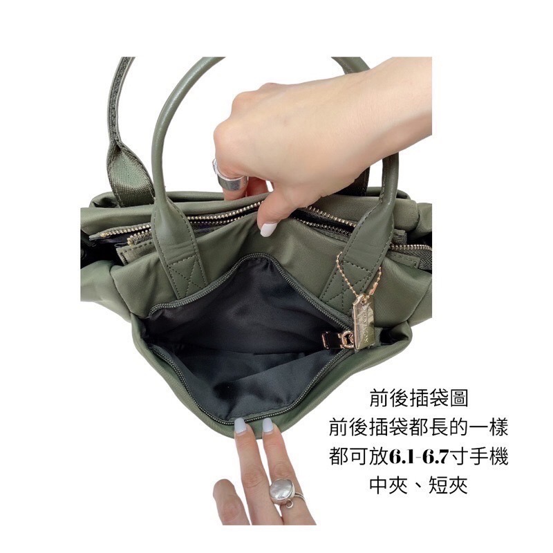 （現貨8色）🎀SHINYTON 厚磅尼龍船型小可愛🎀全台現貨最多📣📣📣手提包、側背包、多層包、托特包、肩背包、-細節圖6