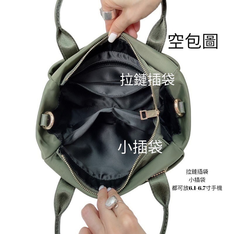 （現貨8色）🎀SHINYTON 厚磅尼龍船型小可愛🎀全台現貨最多📣📣📣手提包、側背包、多層包、托特包、肩背包、-細節圖5