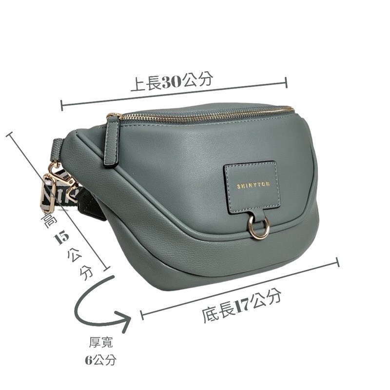 ￼（現貨4色）🎀SHINYTON 最in胸包（附零錢包）🎀全台現貨最多📣📣📣側背包、肩背包、胸包、腰包、胸前-細節圖2