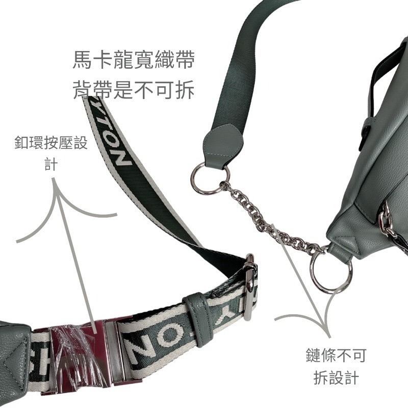 ￼（現貨5色）🎀SHINYTON 胸包🎀全台現貨最多📣📣📣側背包、腰包、手提包、肩背包、鏈條包、胸包-細節圖7