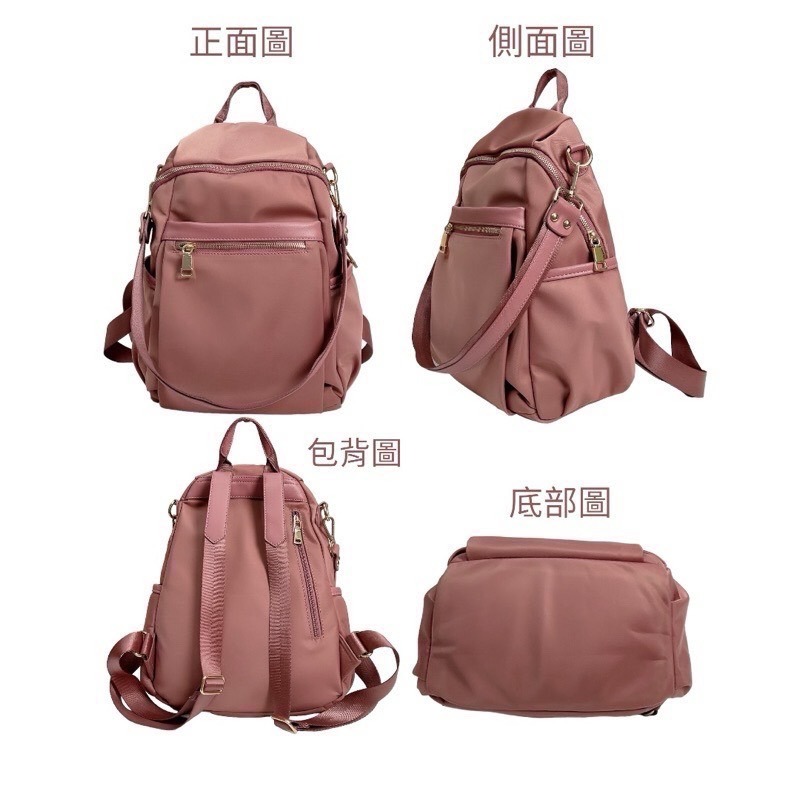 ￼（現貨6色）🎀SHINYTON 厚磅尼龍兩用後背包（大）🎀肩背包、雙肩後背包、尼龍大後背包、手提包-細節圖3