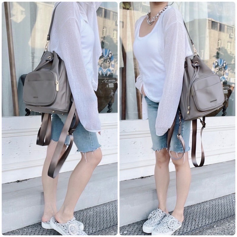 ￼（現貨7色）🎀SHINYTON 口袋三用水桶包🎀📣全台現貨最多快速出貨📣、-細節圖2