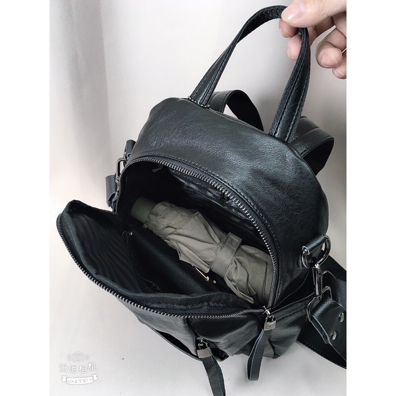 ￼（現貨2種皮料）🎀SHINYTON 小妞後背包🎀-細節圖2