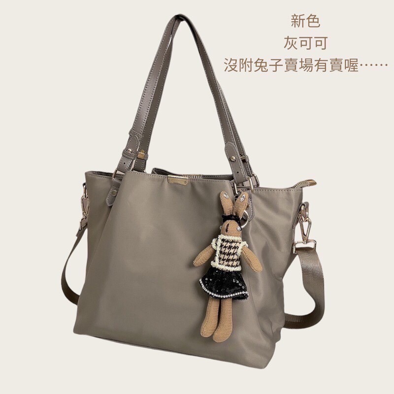 ￼（現貨3色）🎀韓版厚磅尼龍三層大托特包🎀全台現貨最多📣📣📣-細節圖7
