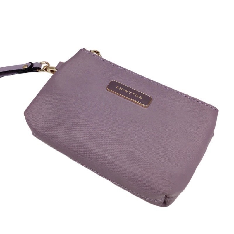 ￼（現貨10色）🎀SHINYTON 厚尼龍餅乾包🎀零錢包、卡片包、手提包、小包包、短夾包-細節圖3