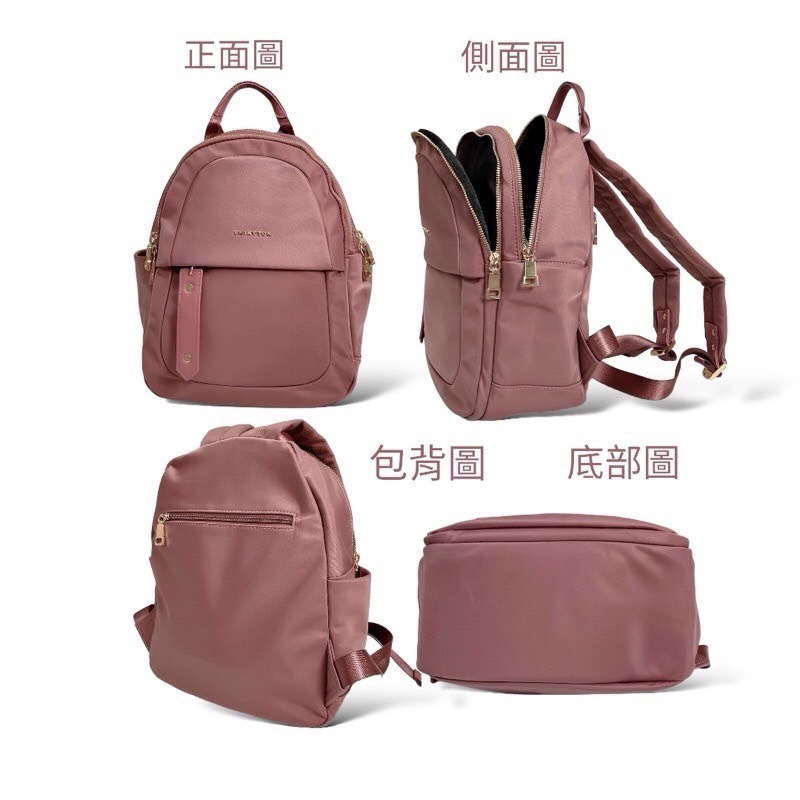 ￼現貨（4色）🎀SHINYTON厚磅尼龍雙層減壓後背包🎀後背包、肩背包、雙肩後背包、減壓後背包、多層包-細節圖3