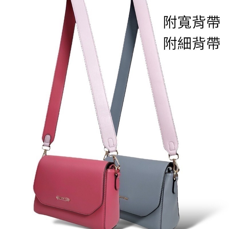 ￼（現貨8色）🎀SHINYTON仿牛皮紋小方包🎀側背包、肩背包、小方包、（附寬背帶）、斜背包-細節圖5