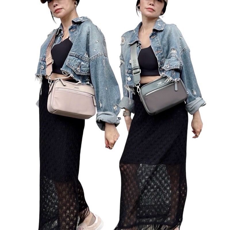 ￼現貨（5色）🎀SHINYTON厚磅尼龍相機包小方包🎀側背包、斜背包、小方包、肩背包、多層包-細節圖7