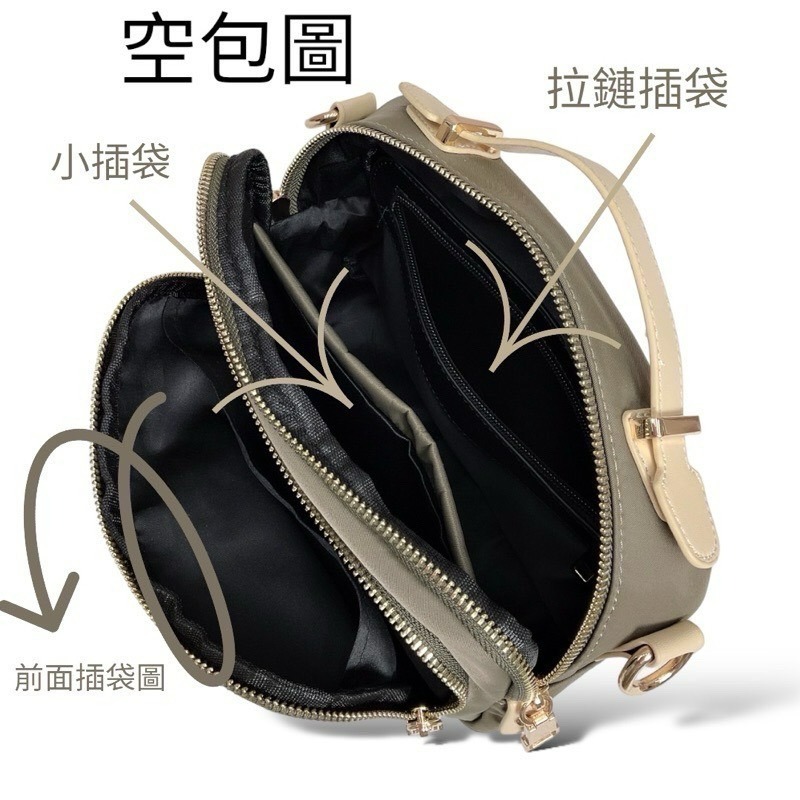 ￼（現貨色）🎀SHINYTON 厚磅尼龍雙層小相機包🎀側背包、手提包、小方包、雙層包、斜背包、相機包-細節圖5