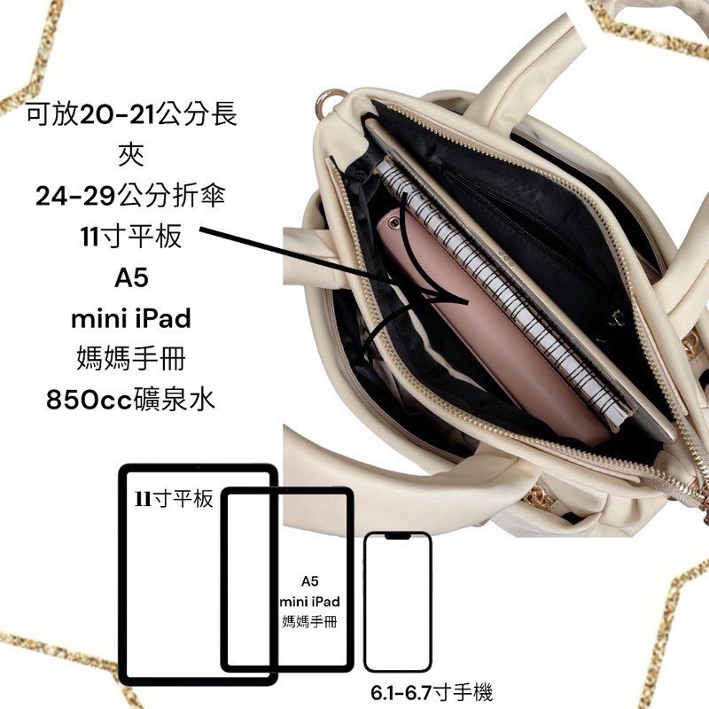 ￼現貨（4色）🎀SHINYTON厚磅尼龍附毛球泡泡托特包🎀側背包、斜背包、手提包、肩背包、托特包、多層包、方包-細節圖6