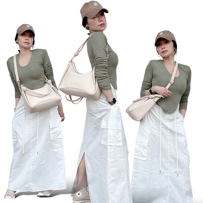 ￼現貨（5色）🎀SHINYTON文青簡約方包🎀肩背包、斜背包、側背包、手提包、方包-細節圖8