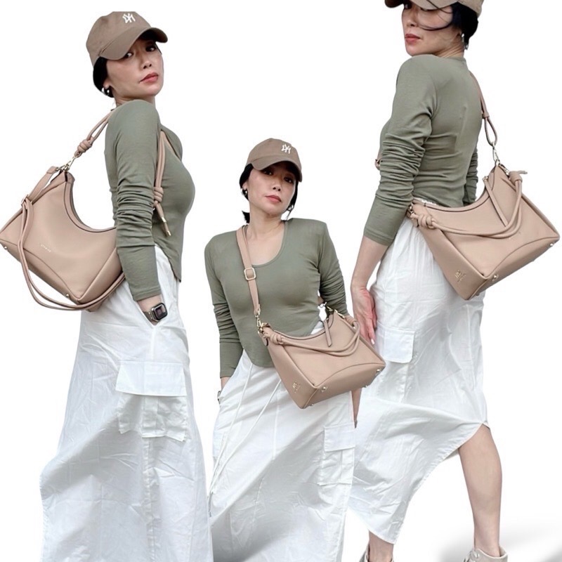 ￼現貨（5色）🎀SHINYTON文青簡約方包🎀肩背包、斜背包、側背包、手提包、方包-細節圖9