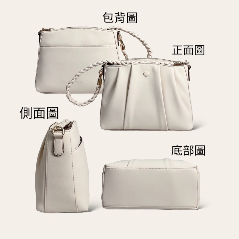 ￼現貨（6色）🎀SHINYTON 雲朵貝殼方包🎀肩背包、側背包、斜背包、雲朵包、方包-細節圖9