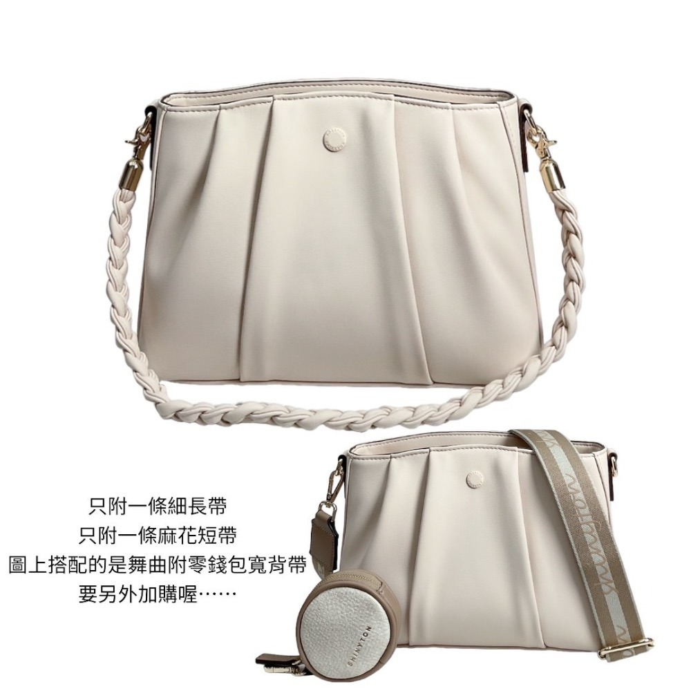 ￼現貨（6色）🎀SHINYTON 雲朵貝殼方包🎀肩背包、側背包、斜背包、雲朵包、方包-規格圖9