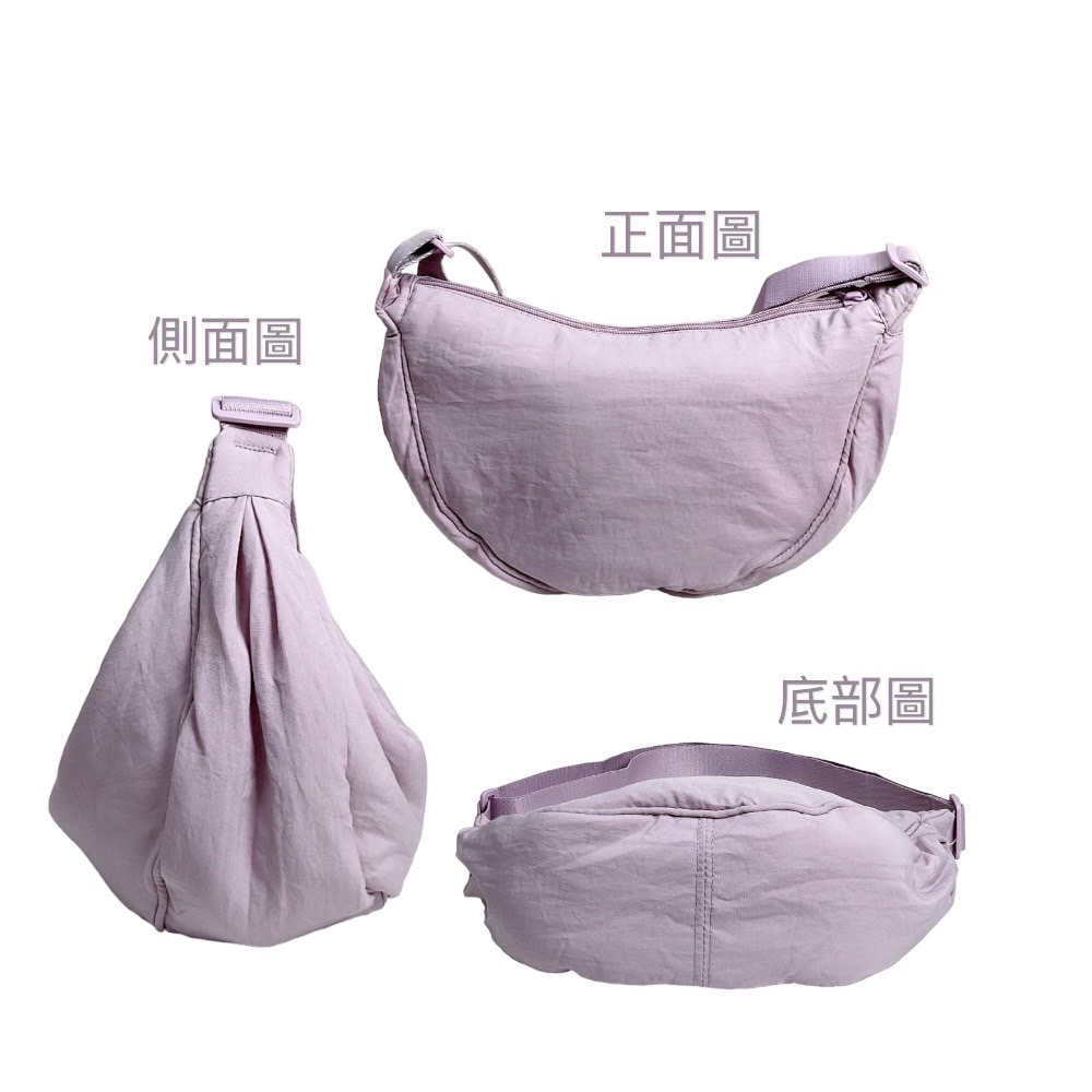 現貨（7色）🎀日系軟軟水洗尼龍水餃包🎀肩背包、側背包、斜背包、小方包、水餃包、水洗尼龍包-細節圖3