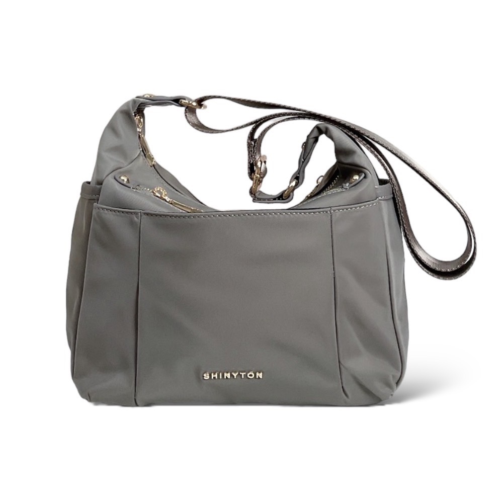 ￼現貨（4色）🎀SHINYTON 厚磅尼龍四層斜背包🎀肩背包、側背包、斜背包、方包、多層包、出國包-規格圖7