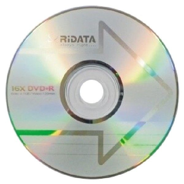 【破盤出清 】台灣錸德原廠RiDATA DVD+R 16X 4.7GB 空白光碟燒錄片-細節圖2