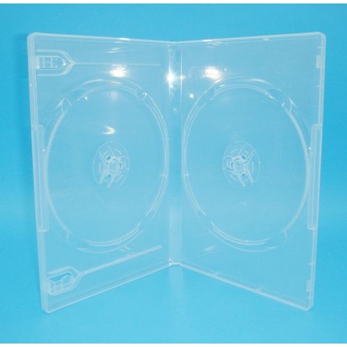 【臺灣製造】雙片裝14mm PP霧透 CD盒/DVD盒/光碟盒/CD殼/有膜-細節圖4