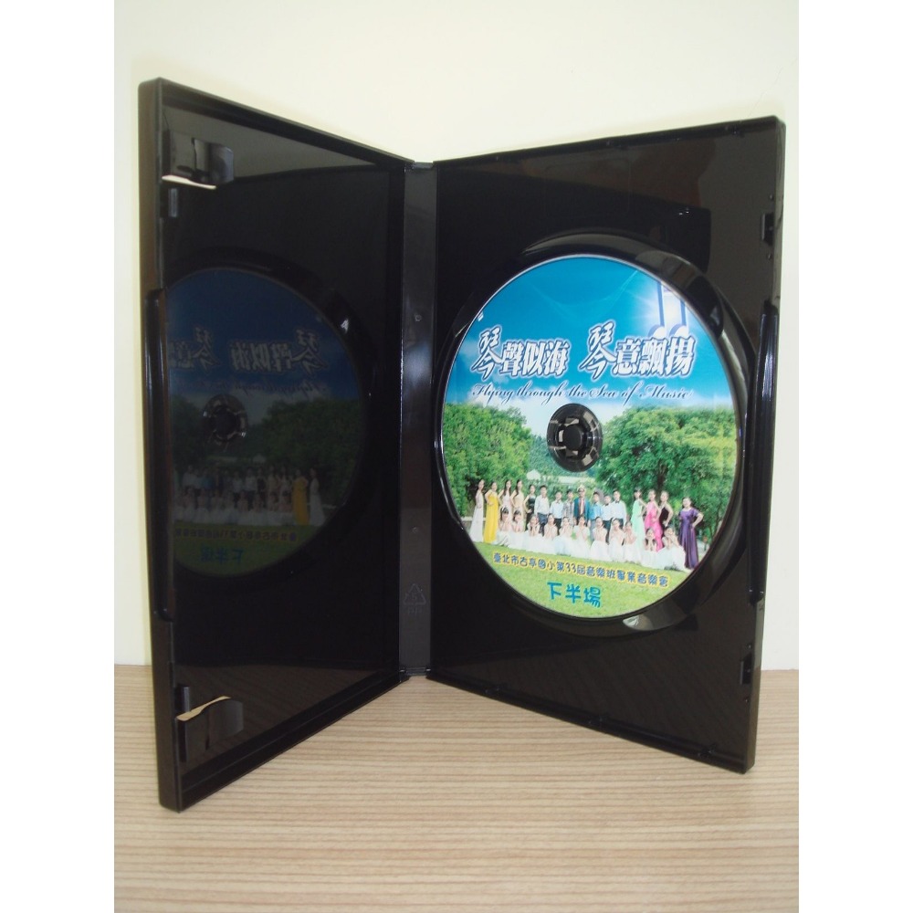 【臺灣製造】單片裝14mm黑色PP鏡面CD盒/DVD盒/光碟盒/CD殼/有膜-細節圖2