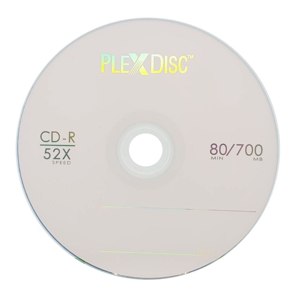 【平價水藍片】PLEXDISC LOGO水藍CD-R 52X 700MB水藍片（同That’s）-細節圖2