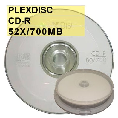 【台灣製造】 A級PLEXDISC LOGO CD-R 52X 700MB空白光碟片/燒錄片-細節圖4