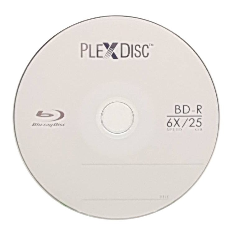 【台灣製造】PLEXDISC LOGO BD-R 6X 25GB 130MIN空白藍光燒錄片-細節圖3