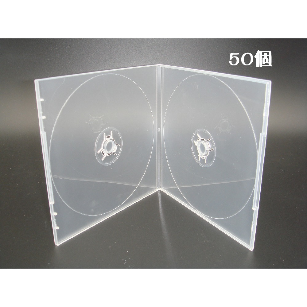 【臺灣製造】雙片裝5mm 摔不破PP霧透 CD盒/DVD盒/光碟盒/CD殼 （12公分光碟片適用）-規格圖2