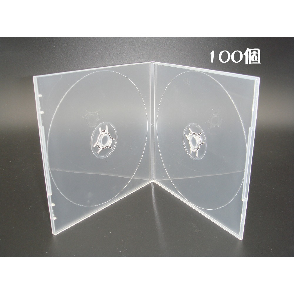 【臺灣製造】雙片裝5mm 摔不破PP霧透 CD盒/DVD盒/光碟盒/CD殼 （12公分光碟片適用）-規格圖2