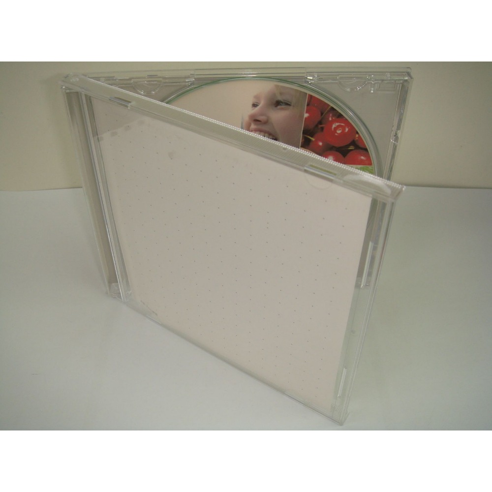 【臺灣製造】10mm jewel case透明PS壓克力CD盒/DVD盒/光碟盒/CD殼-細節圖2