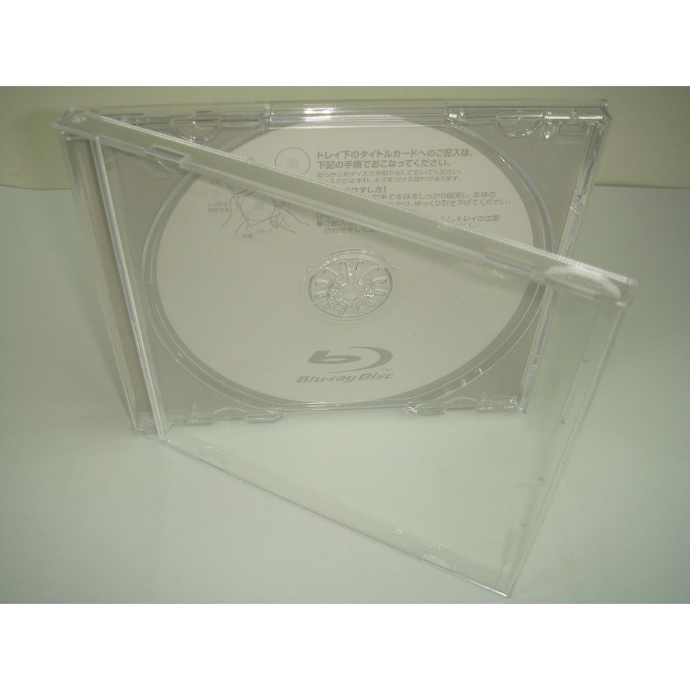 【臺灣製造】10mm jewel case透明PS壓克力CD盒/DVD盒/光碟盒/CD殼-細節圖3