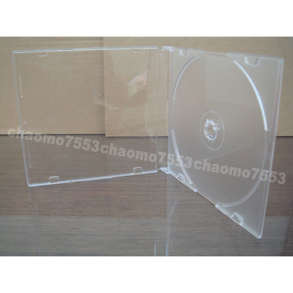 【臺灣製造】12CM專用─ 5mm slim case霧透PS壓克力CD盒/DVD盒/光碟盒/CD殼-細節圖5