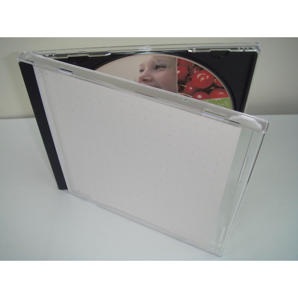 【臺灣製造】10mm jewel case黑色PS壓克力CD盒/DVD盒/光碟盒/CD殼-細節圖2