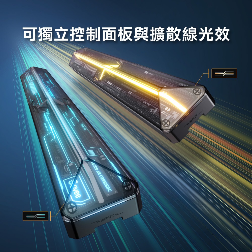 Govee 未來派壁燈擴充2入組(H1063F) 需搭配H6063C使用-細節圖6