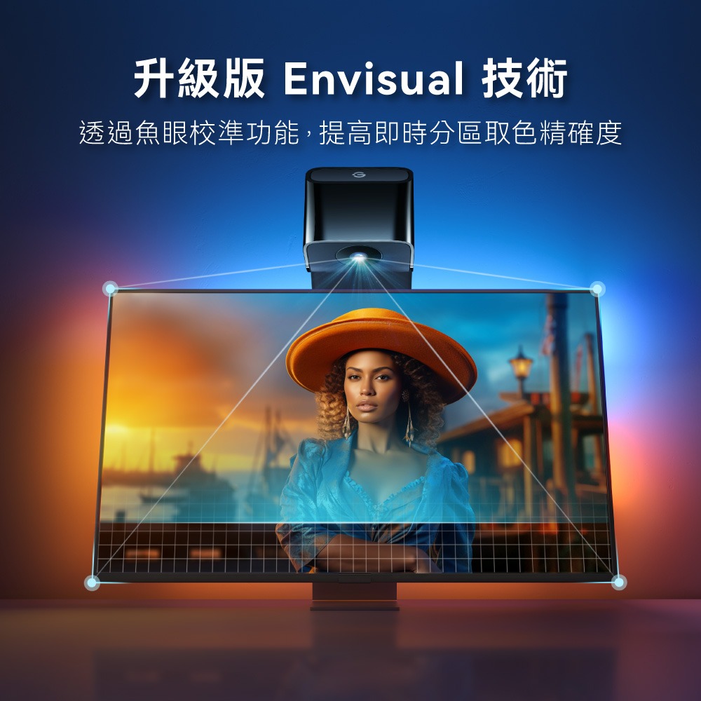 Govee 色彩同步電視氛圍燈帶組3 Lite 75吋-85吋(H6099)-細節圖3