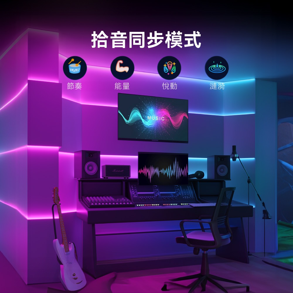 Govee 智慧全彩燈帶S 5m(H612A)-細節圖6